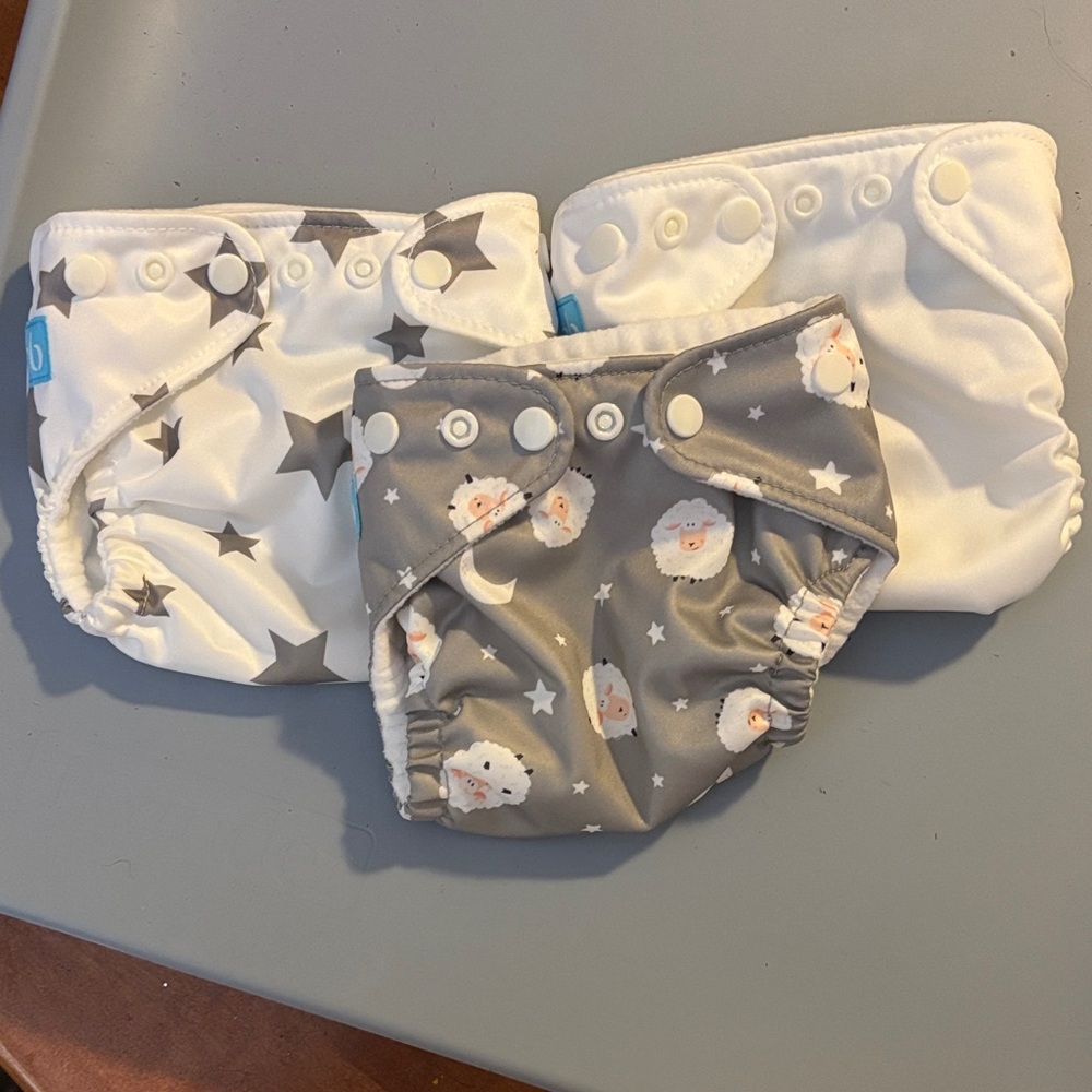 Charlie Banana Star and Sheep Diaper Covers